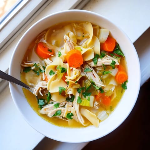 Comforting Chicken Noodle Soup