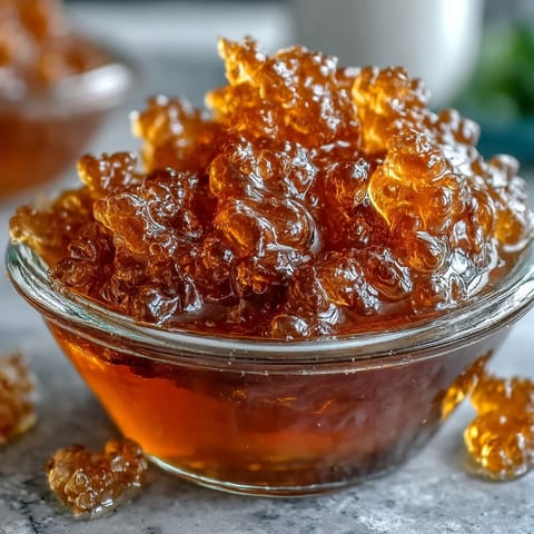 Vibrant golden dandelion jelly with lemon and honey, perfect for spreading on warm toast or scones.