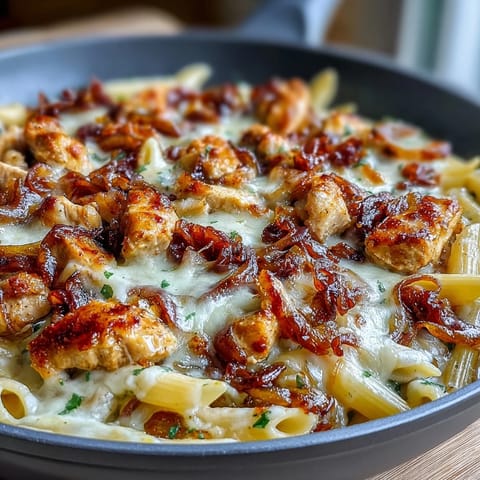 One-Pot French Onion Chicken