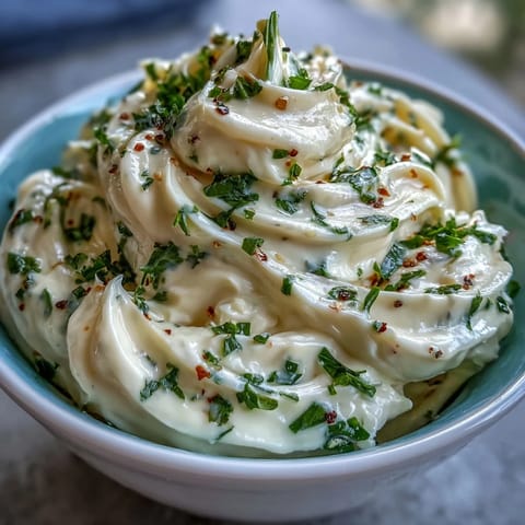 A creamy, garlicky aioli with fresh lemon and garlic—perfect for dipping fries or spreading on sandwiches.