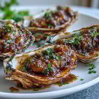 Golden seared sea scallops bathed in a vibrant lemon butter sauce with fresh parsley, perfect for a quick and elegant dinner.